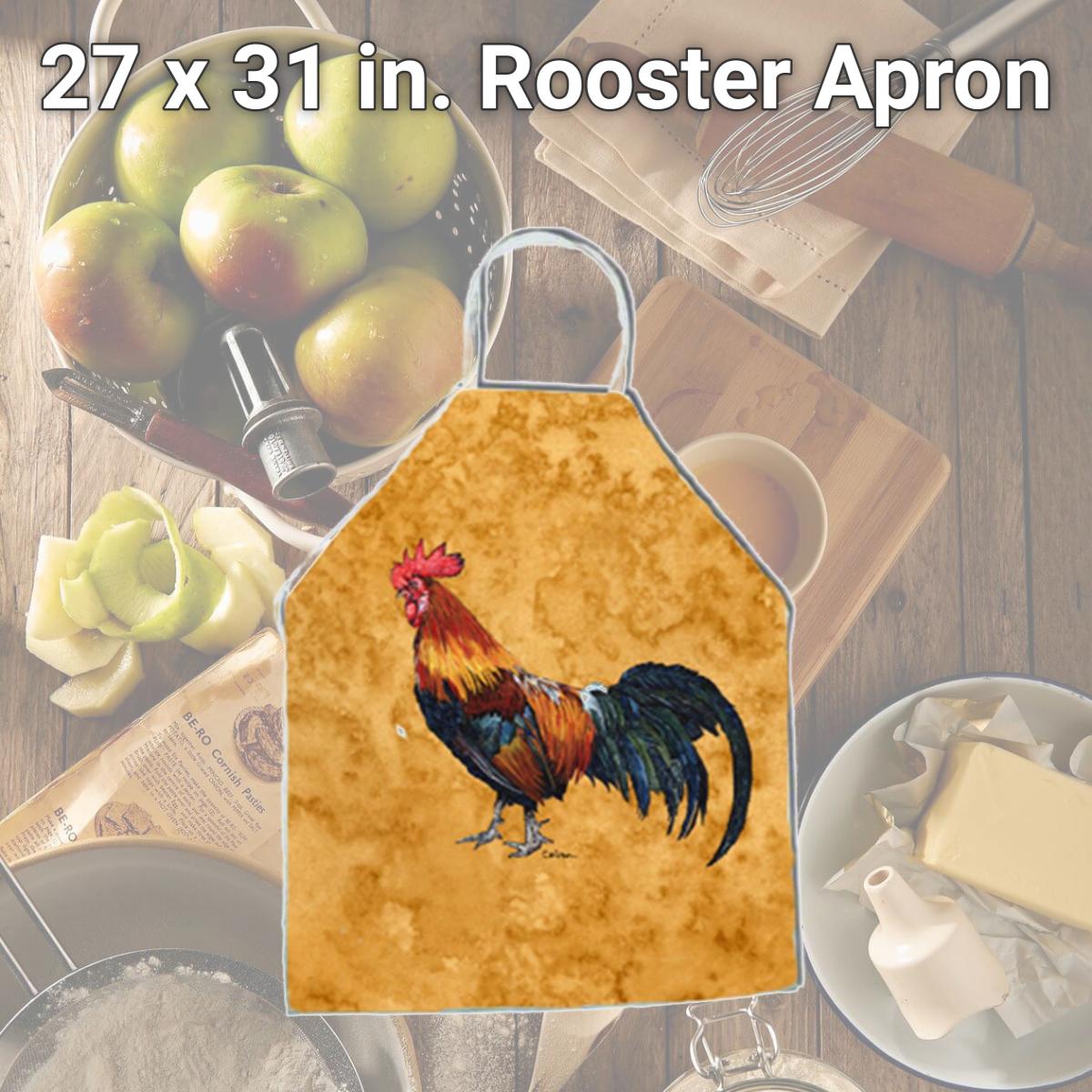 Picture of Carolines Treasures 8651APRON 27 x 31 in. Rooster Apron