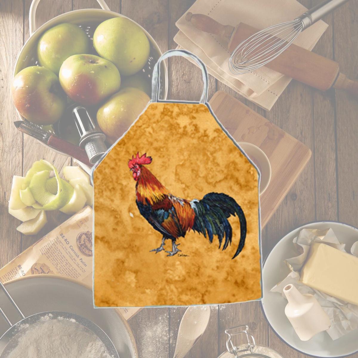 Picture of Carolines Treasures 8651APRON 27 x 31 in. Rooster Apron