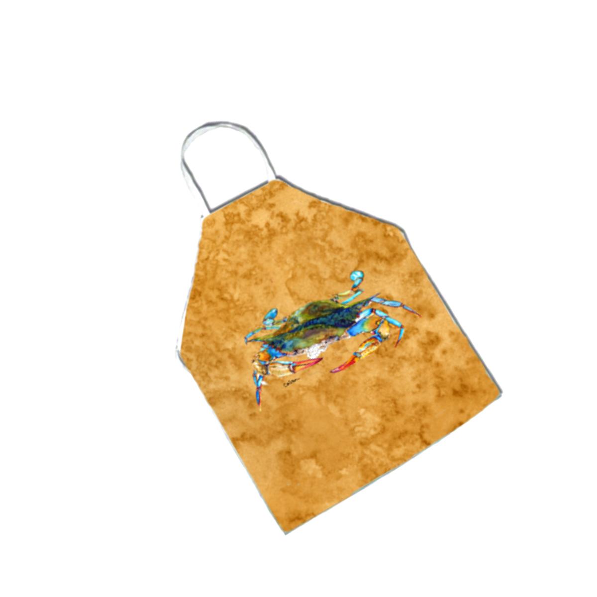 Picture of Carolines Treasures 8655APRON 27 x 31 in. Crab Apron