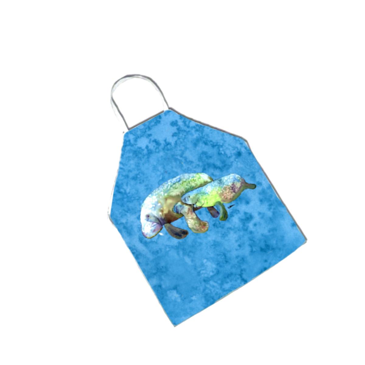 Picture of Carolines Treasures 8660APRON 27 x 31 in. Manatee Apron