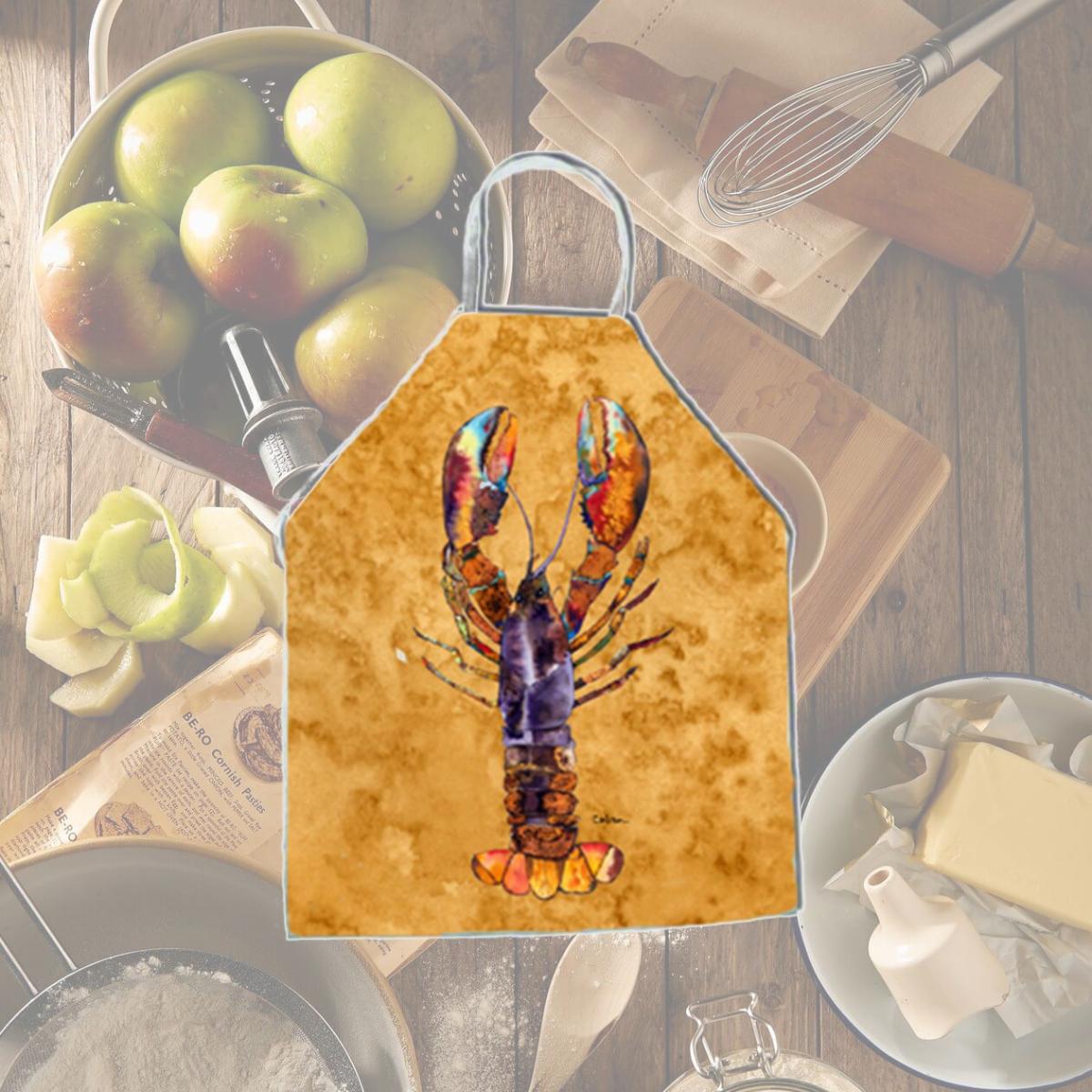 Picture of Carolines Treasures 8716APRON 27 x 31 in. Lobster Fresh Apron