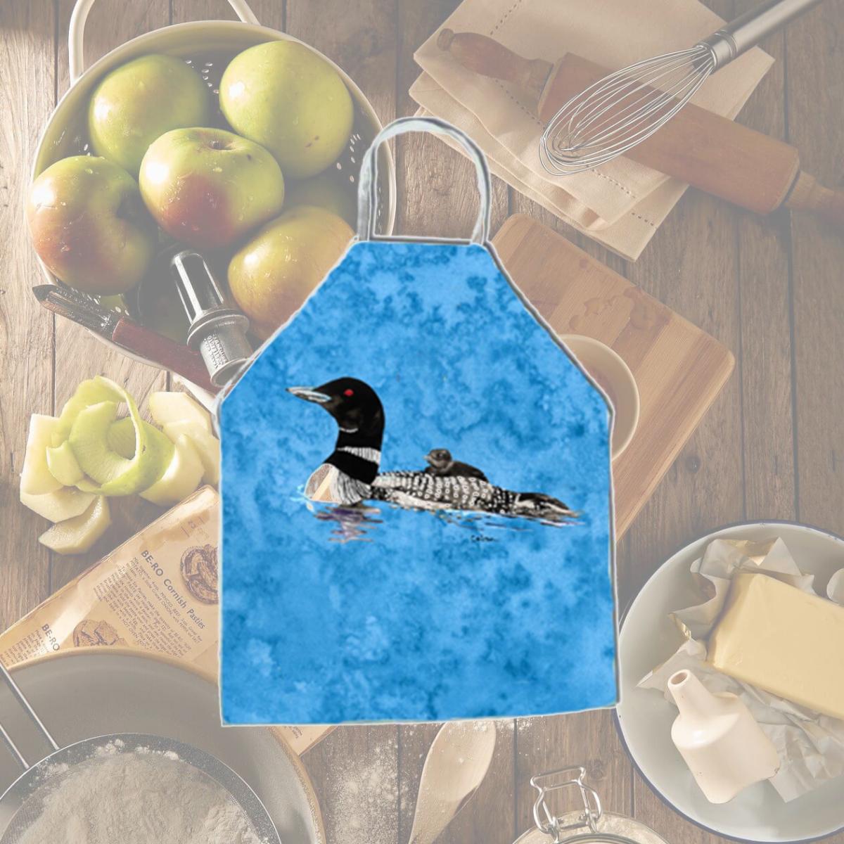 Picture of Carolines Treasures 8718APRON 27 x 31 in. Loon Apron