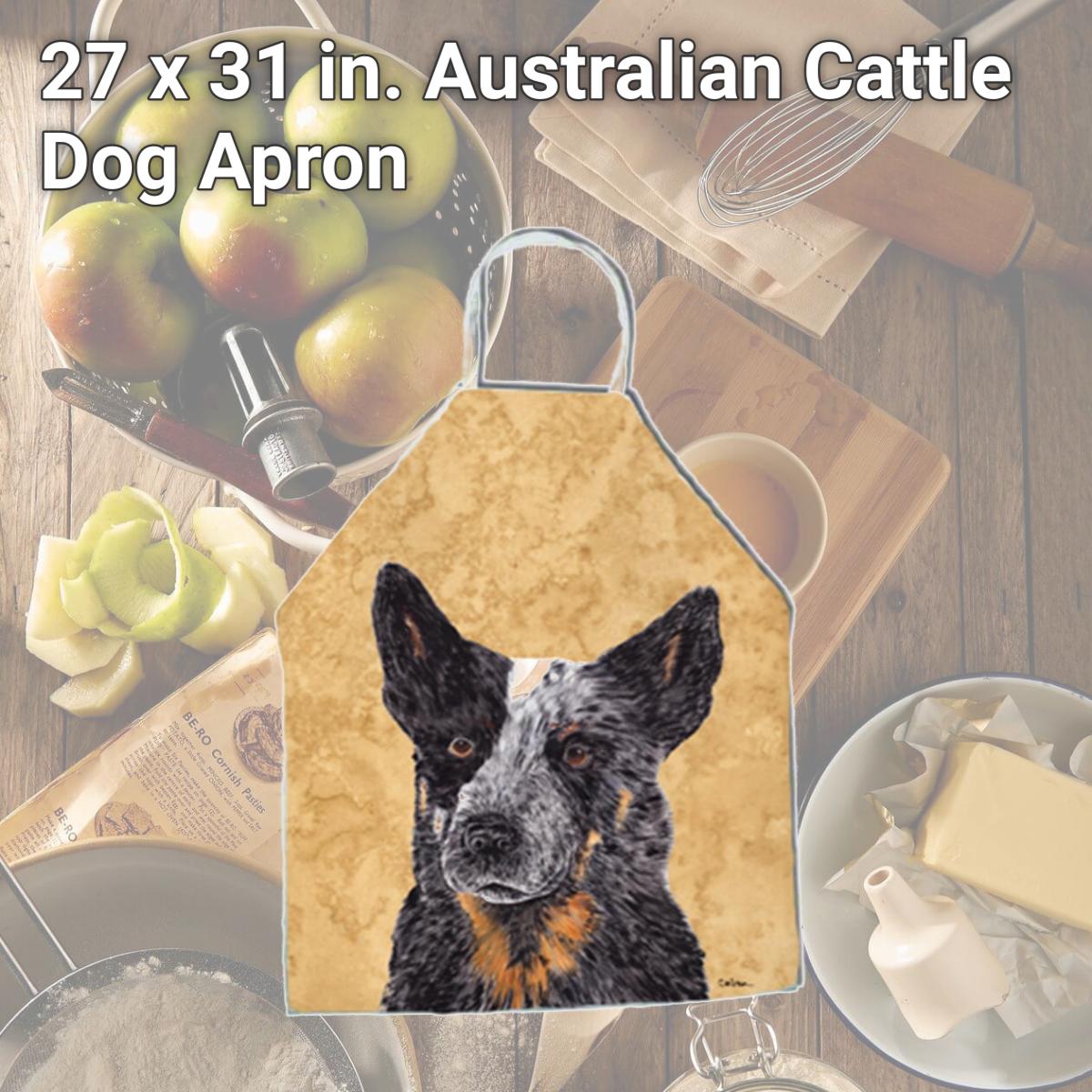 Picture of Carolines Treasures SC9141APRON 27 x 31 in. Australian Cattle Dog Apron