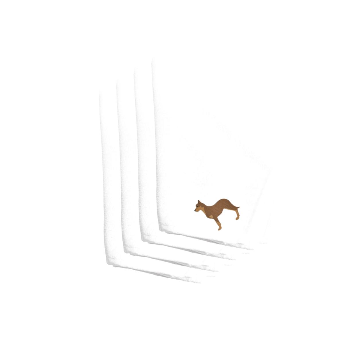 Picture of Carolines Treasures BB3429NPKE Australian Kelpie Dog Embroidered Napkins, Set of 4