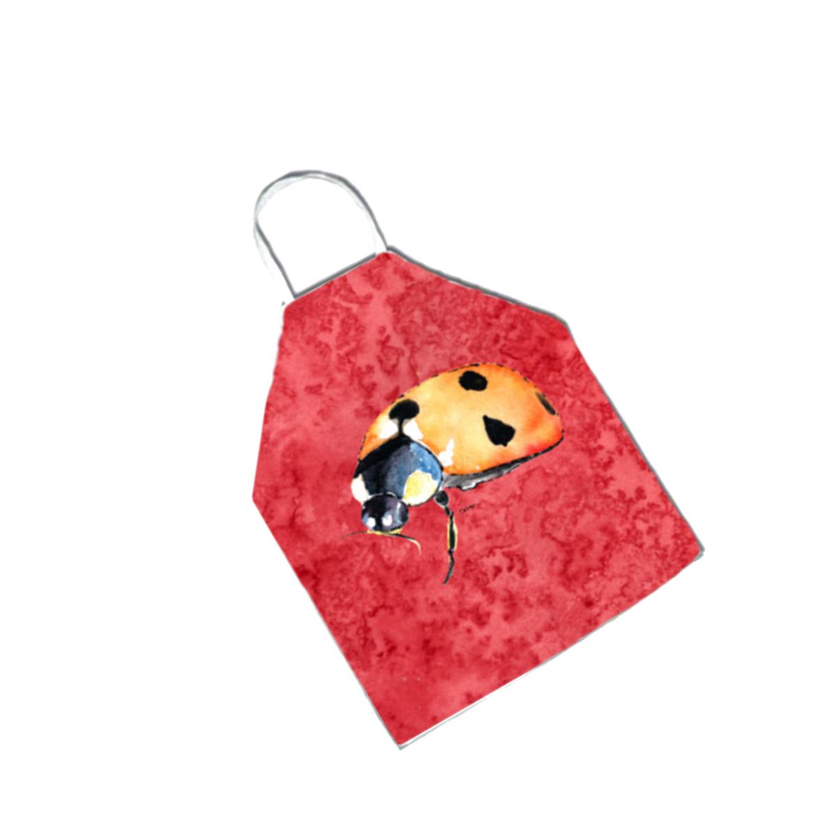 Picture of Carolines Treasures 8869APRON 27 H x 31 W in. Lady Bug on Red Apron