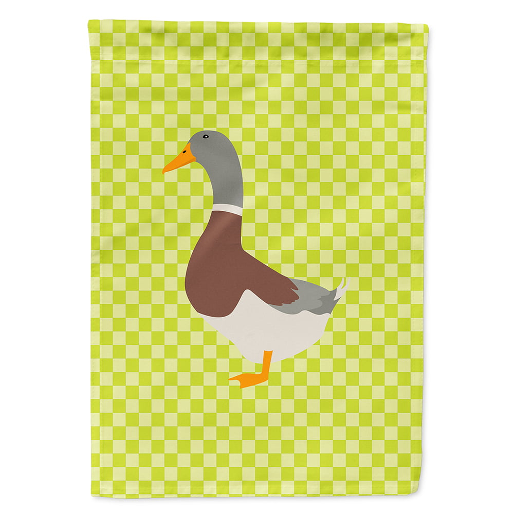 BB7689CHF Saxony Sachsenente Duck Green Flag Canvas House