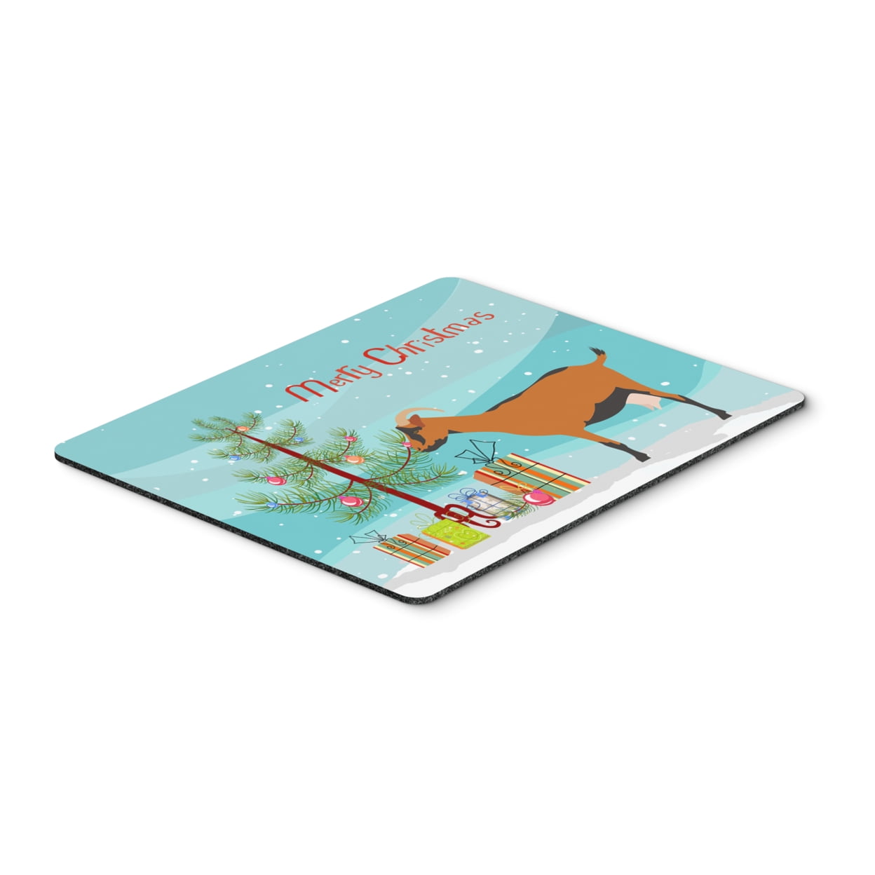 Carolines Treasures BB9255MP Oberhasli Goat Christmas Mouse Pad Hot Pad or Trivet Carolines Treasures BB9255MP Oberhasli Goat Christmas Mouse Pad Hot Pad or Trivet