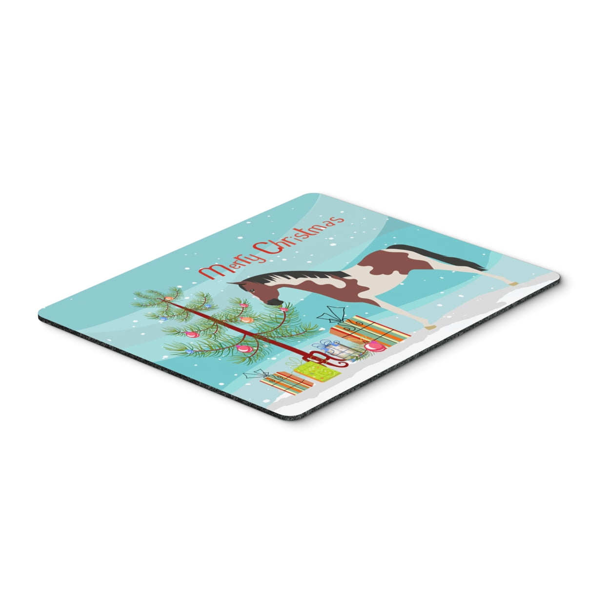Carolines Treasures BB9274MP Pinto Horse Christmas Mouse Pad Hot Pad or Trivet Carolines Treasures BB9274MP Pinto Horse Christmas Mouse Pad Hot Pad or Trivet