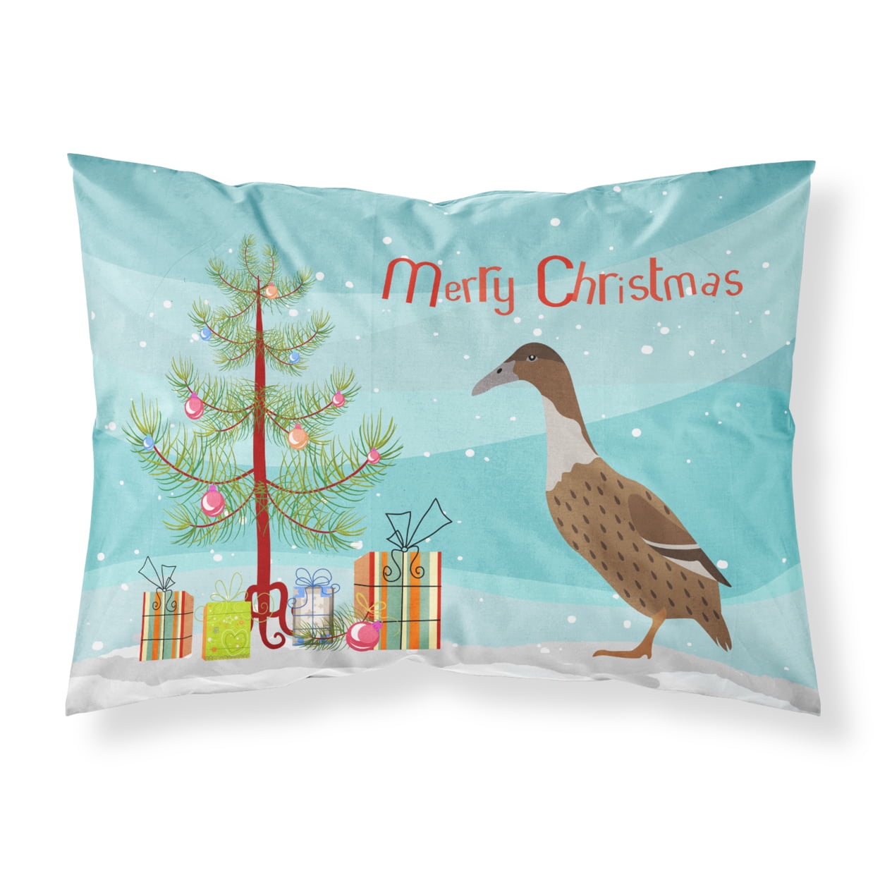 Bb9228pillowcase Dutch Hook Bill Duck Christmas Fabric Standard Pillowcase