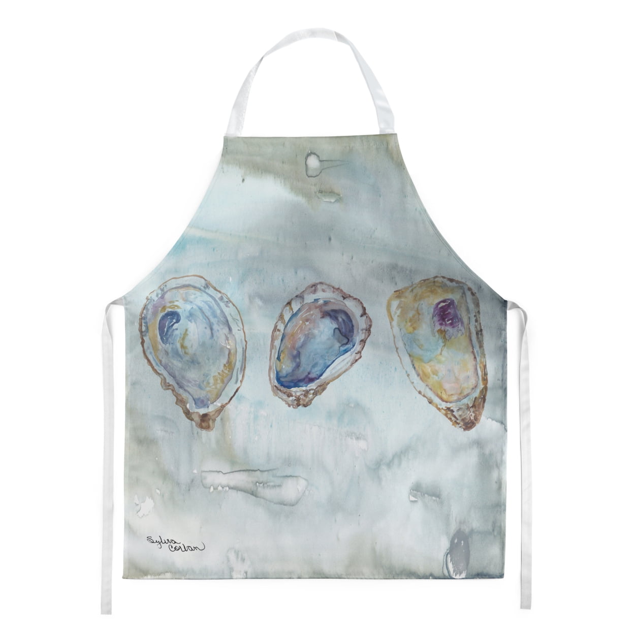 UPC 194030000007 product image for SC2001APRON Oysters Watercolor Apron | upcitemdb.com