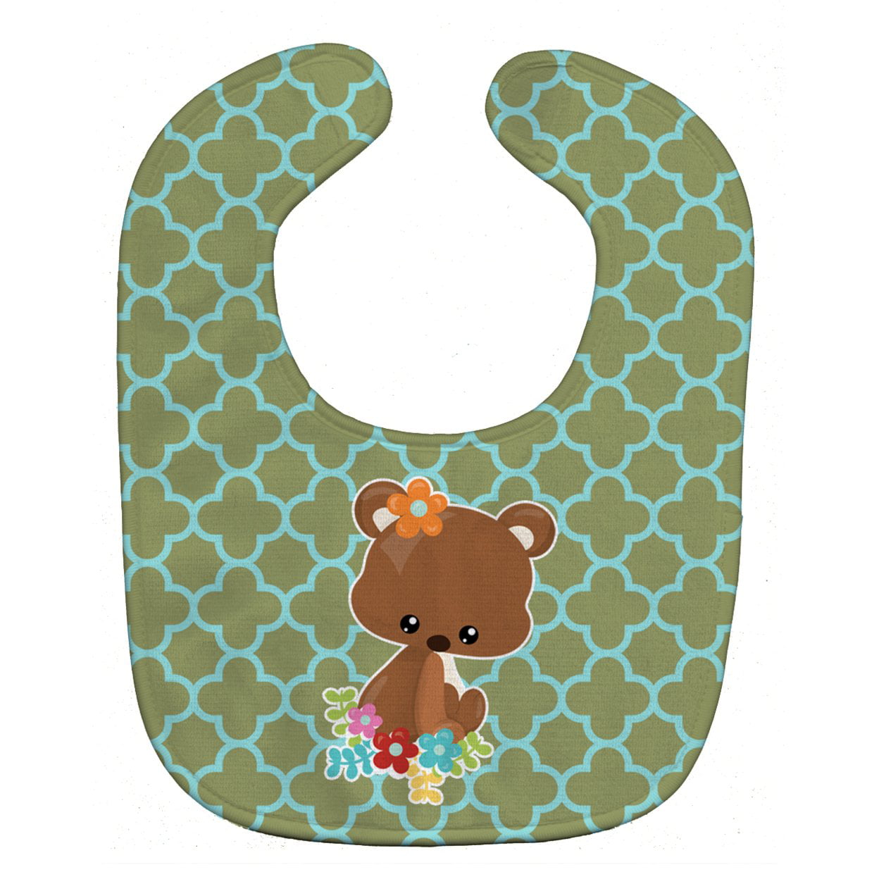 Bb6797bib Baby Brown Bear Baby Bib