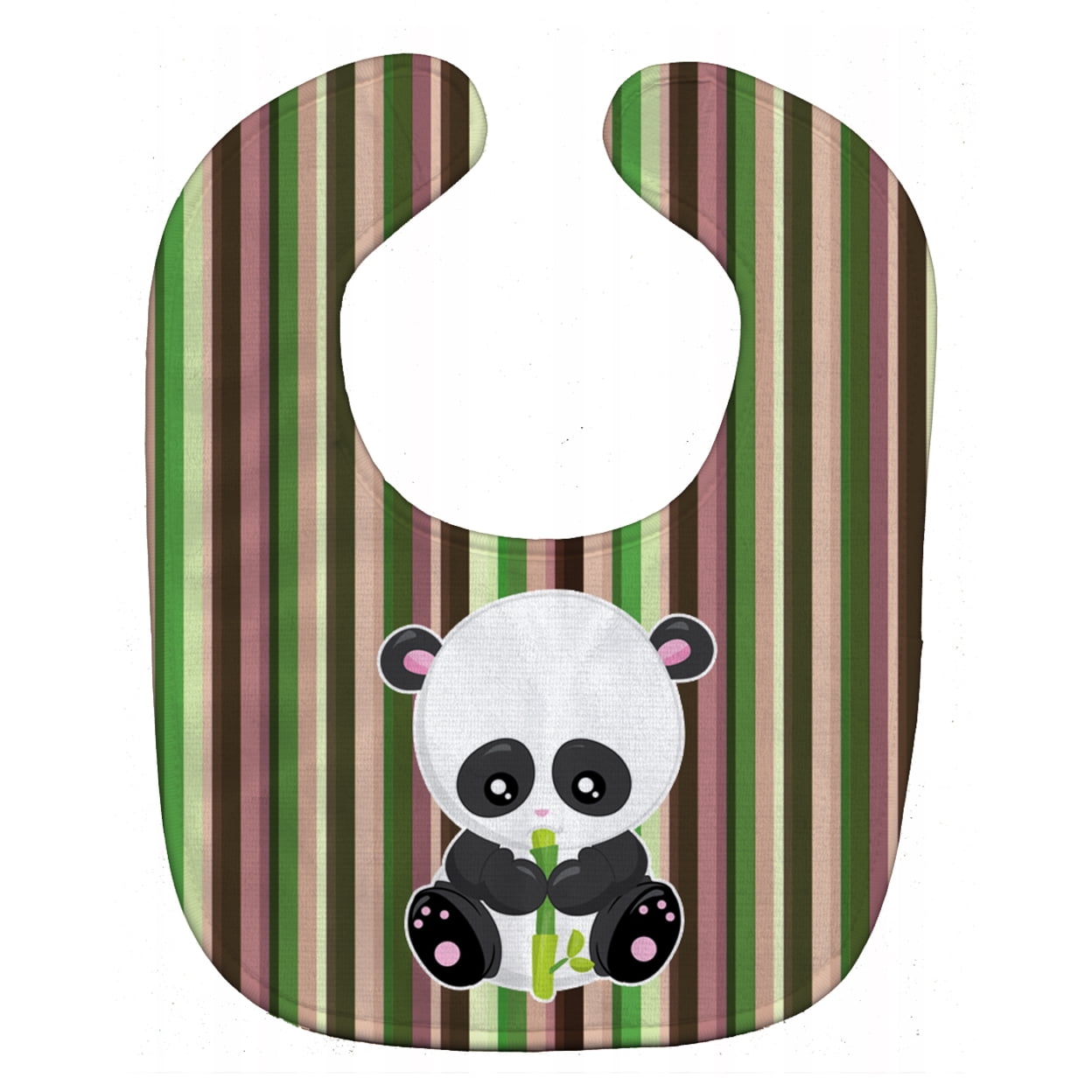 Bb6803bib Bamboo Flute Panda Baby Bib