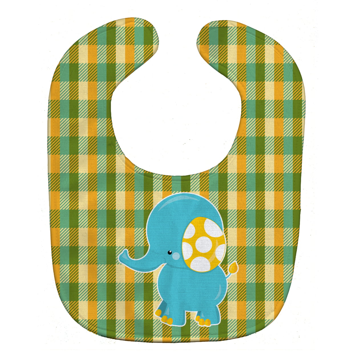 Bb6822bib Boy Elephant Baby Bib