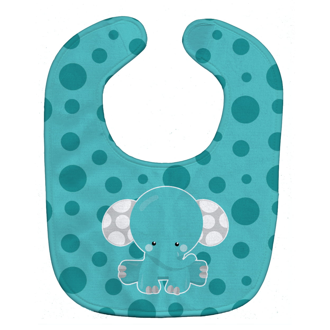 Bb6836bib Polkadot Elephant Baby Bib