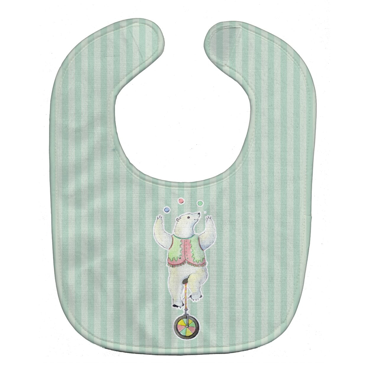 Bb6861bib Circus Bear Baby Bib