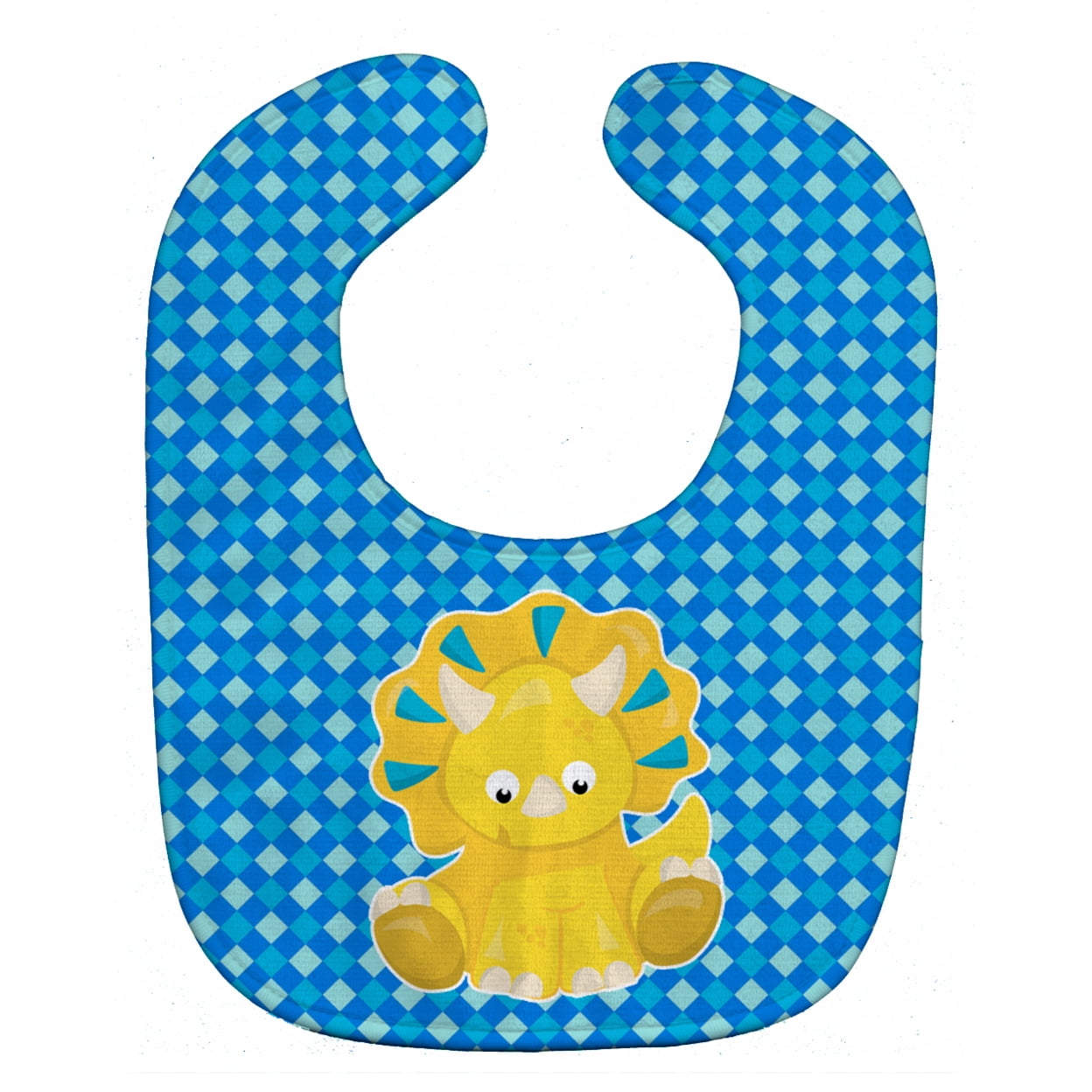 Bb6894bib Triceratops Dinosaur Baby Bib