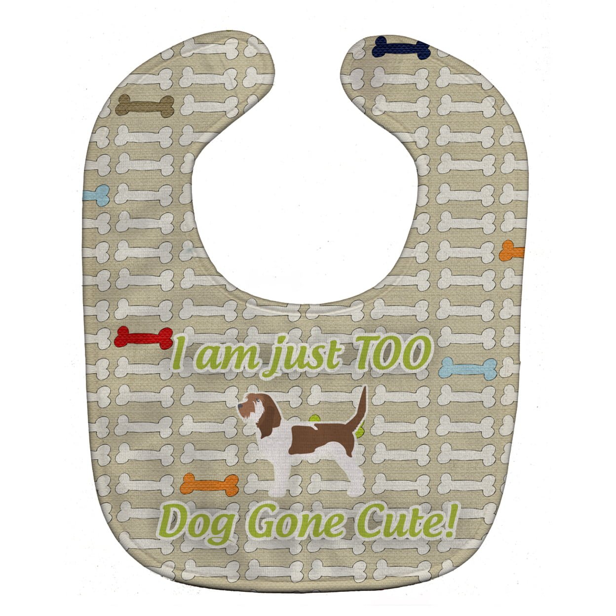 Bb6495bib Grand Basset Griffon Vendeen Dog Gone Cute Baby Bib