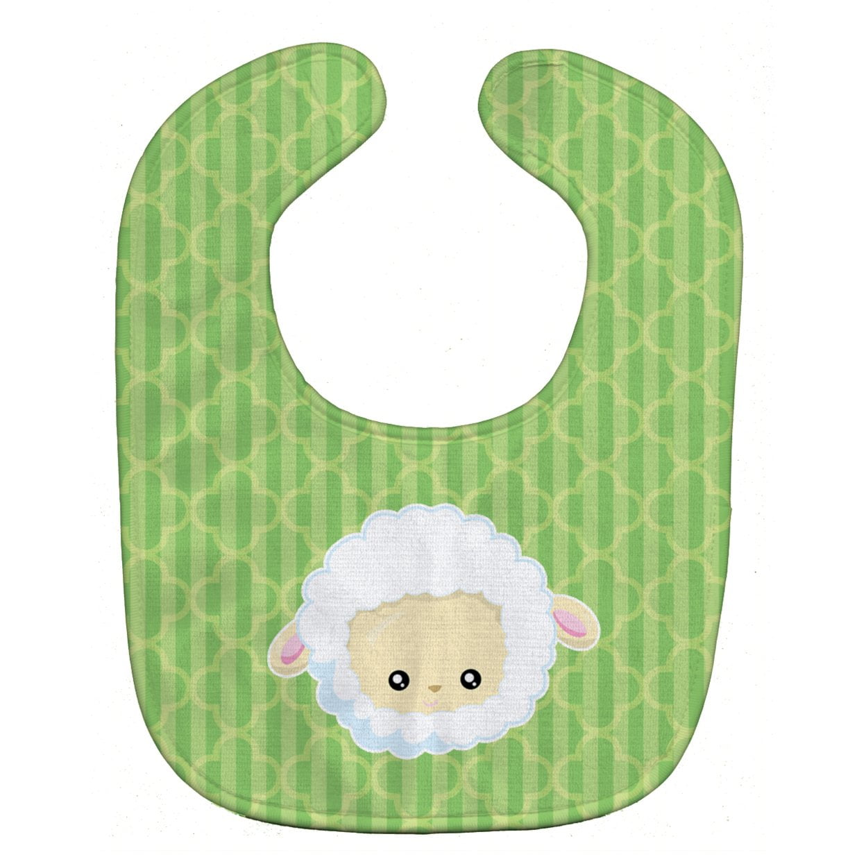 Bb6928bib Sheep Lamb Face Baby Bib