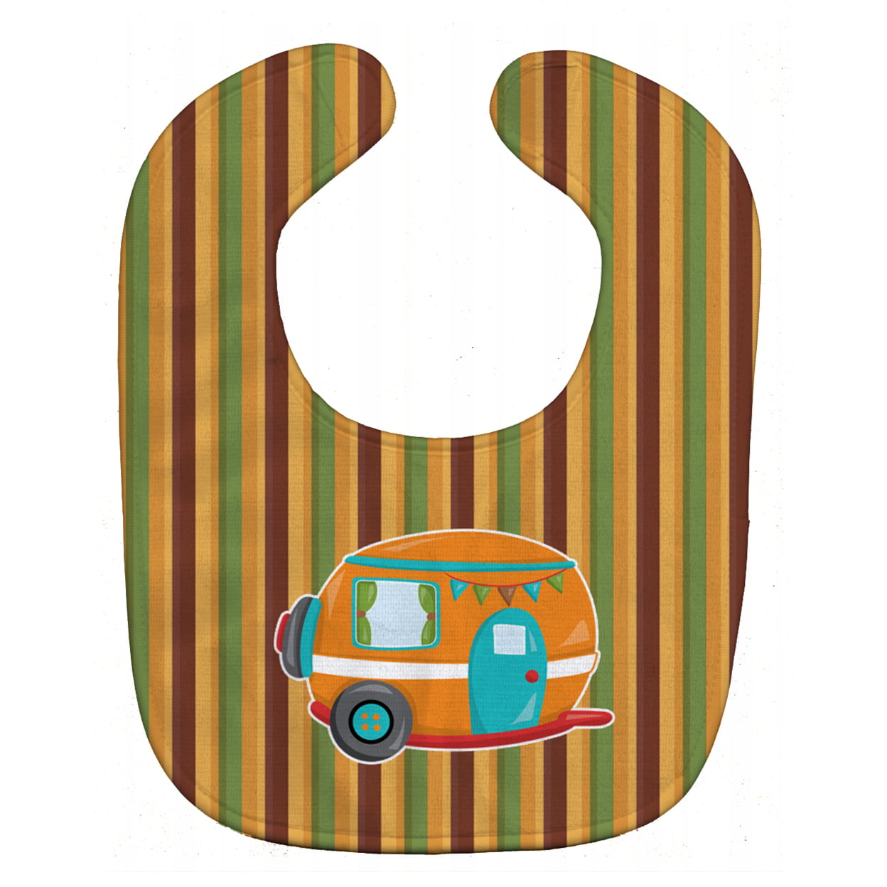 Bb6956bib Retro Camper Baby Bib