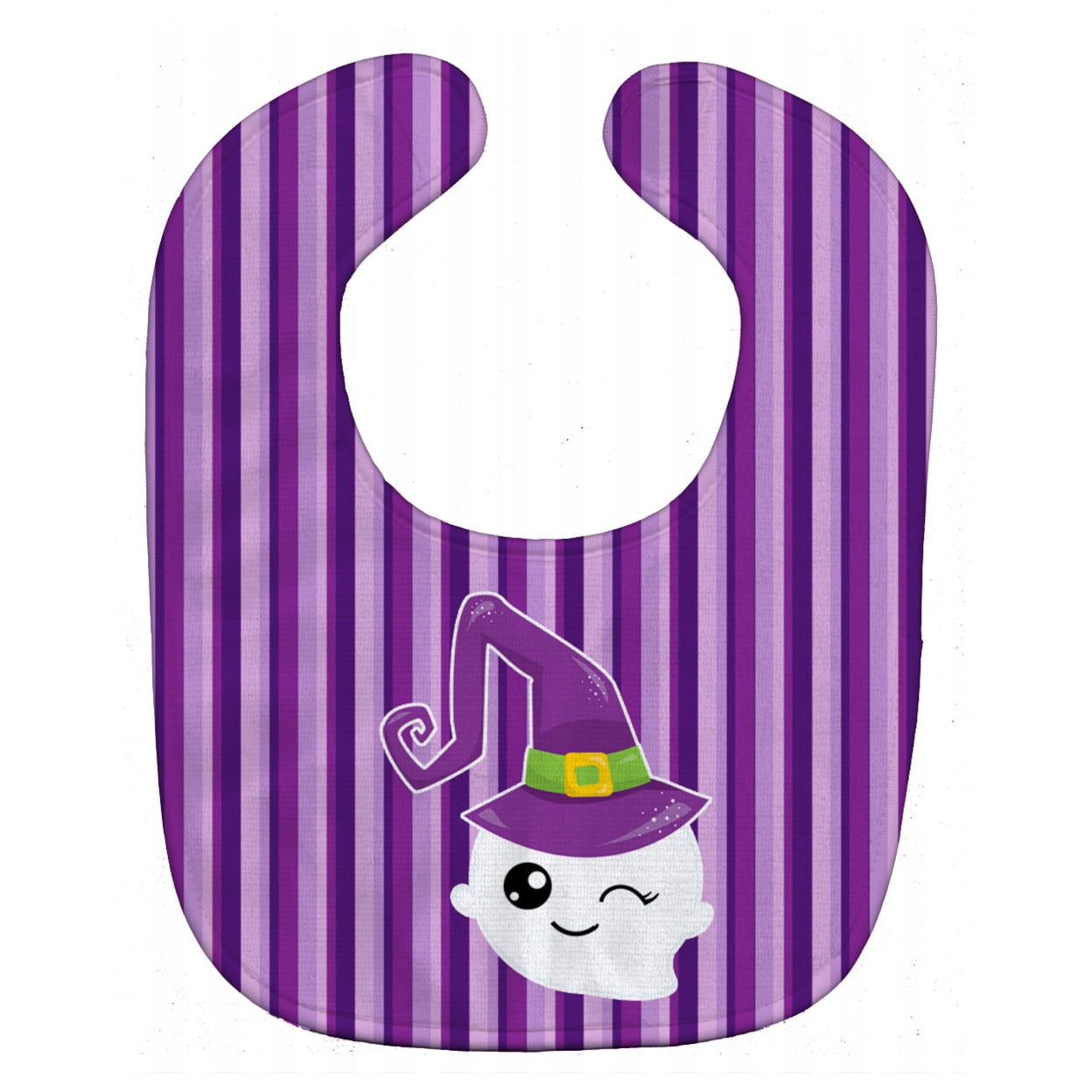 Bb6966bib Halloween Ghost Witch Baby Bib