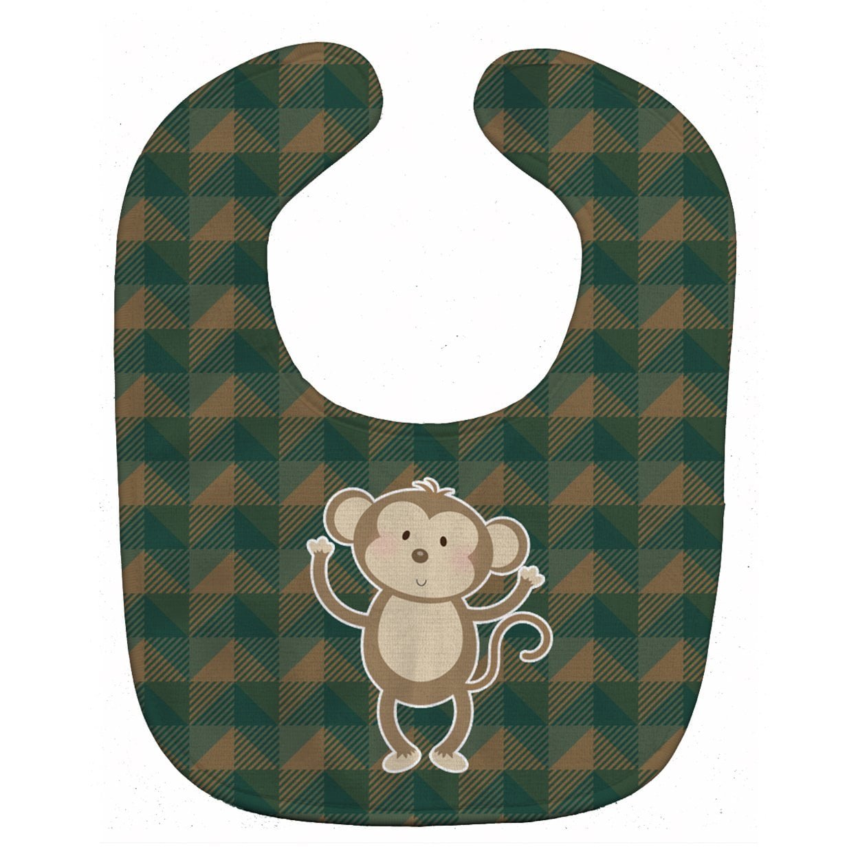 Bb7025bib Monkey Baby Bib