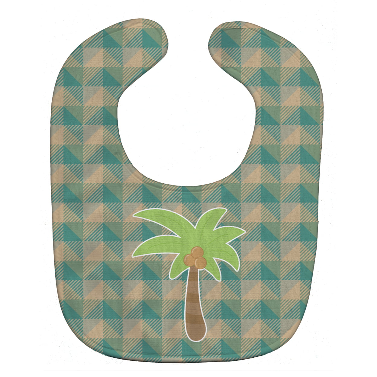 Bb7028bib Palm Tree Baby Bib