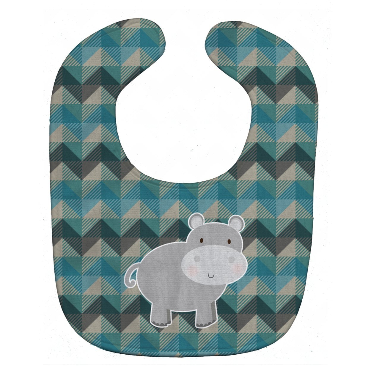 Bb7031bib Hippopotamus Baby Bib