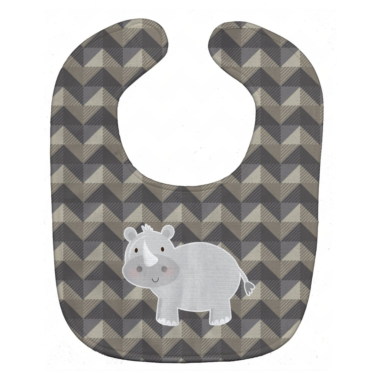 Bb7033bib Rhinoceros Baby Bib