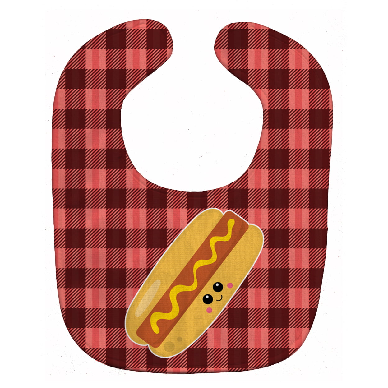 Bb7045bib Hot Dog Face Baby Bib