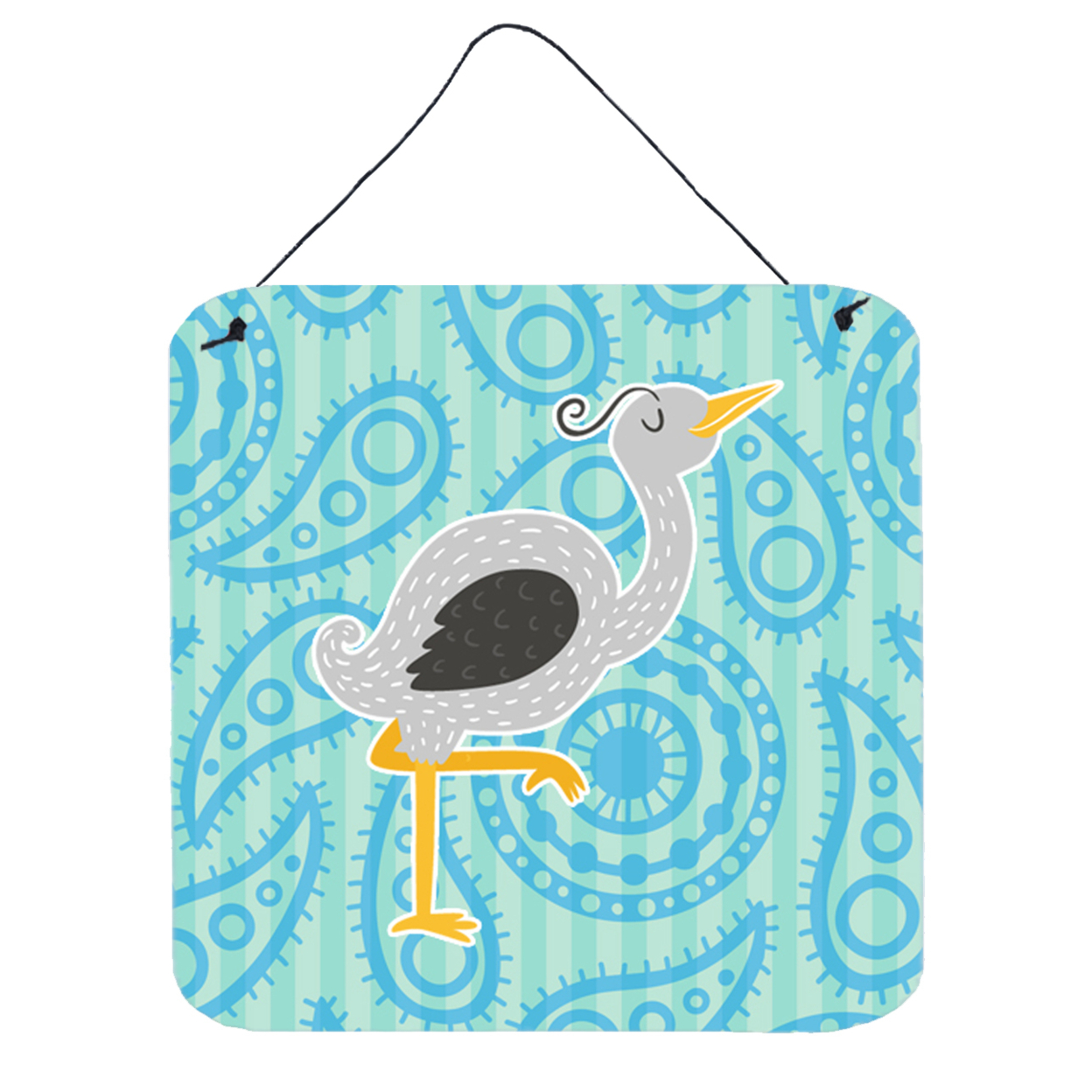 Bb6784ds66 Ostrich Wall Or Door Hanging Prints
