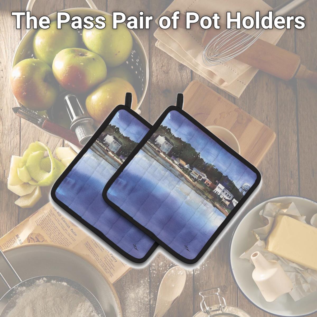 Picture of Carolines Treasures 8120LPTHD The Pass Pair of Pot Holders