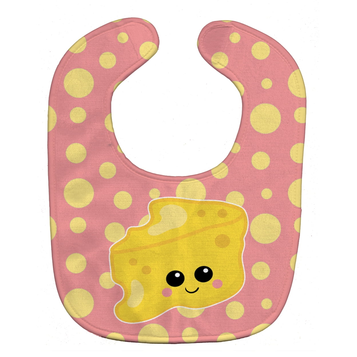 Bb7052bib Cheese Head Face Baby Bib