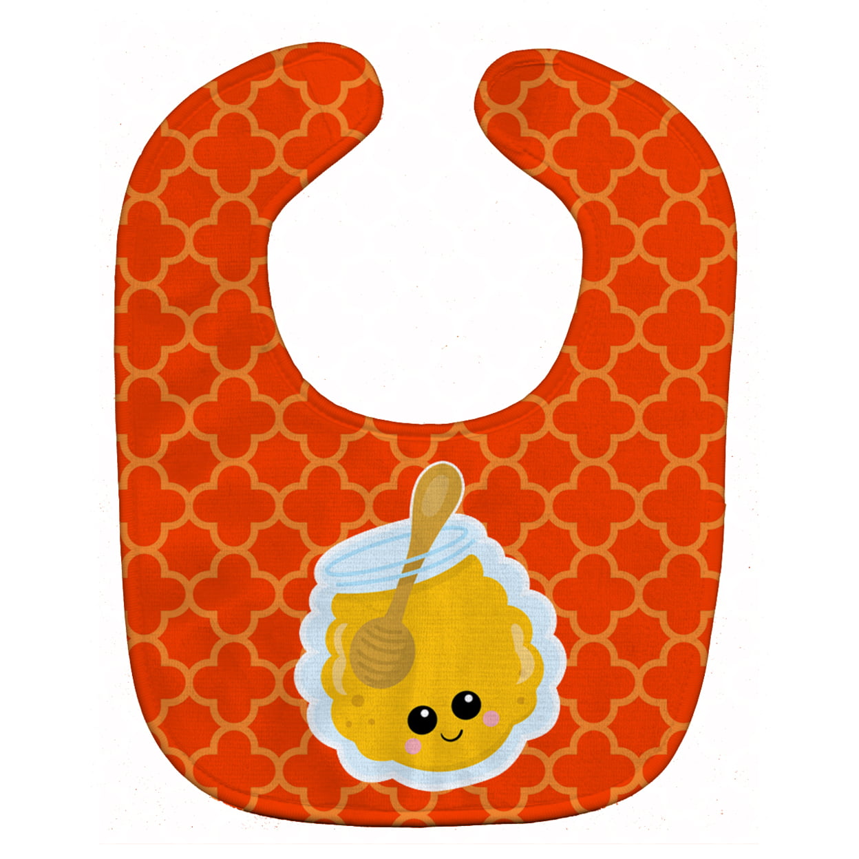 Honey Jar Face Baby Bib