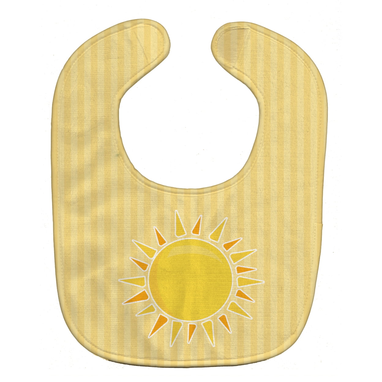 Bb7066bib Sunshine Sun On Stripes Baby Bib