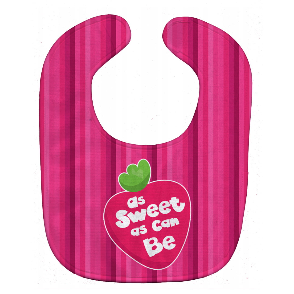 Bb7106bib Stawberry As Sweet As Can Be Baby Bib