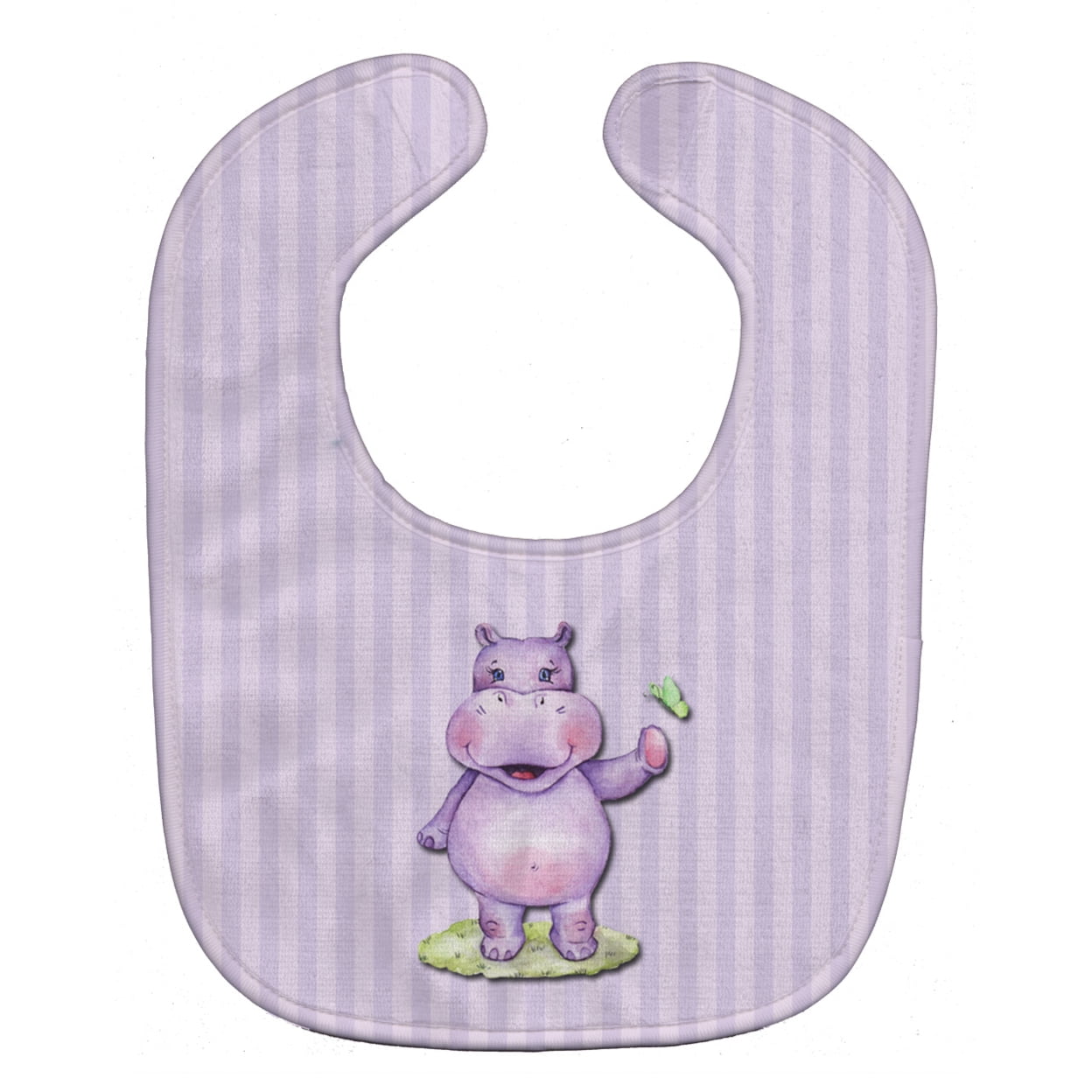 Bb7147bib Hippopotamus Baby Bib