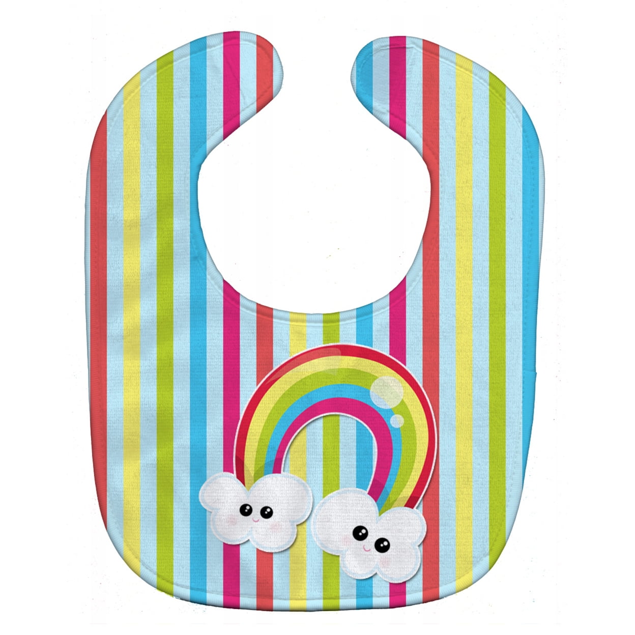 Bb7151bib Weather Rainbow Face Baby Bib