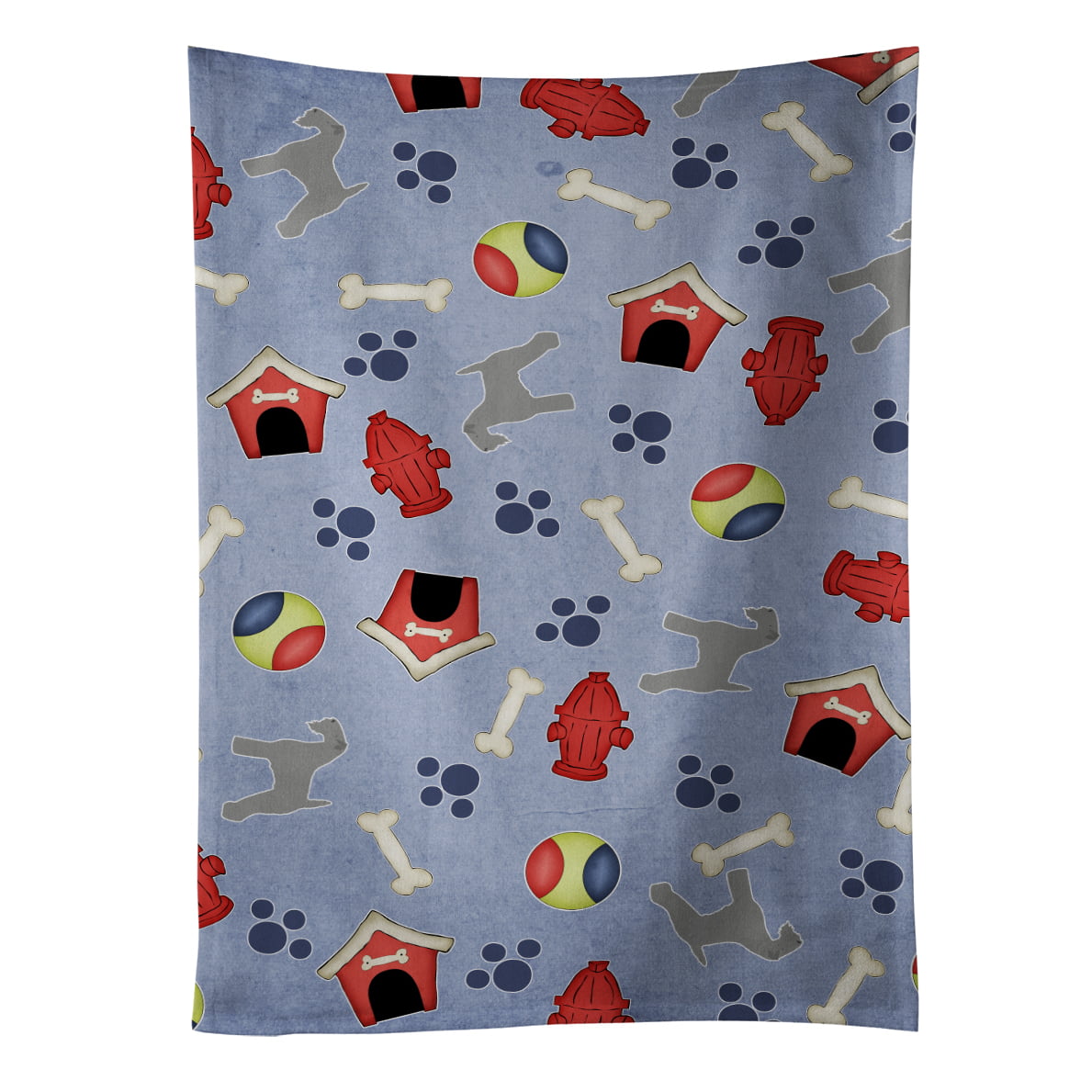 Bb3892ktwl Kerry Blue Terrier Dog House Collection Kitchen Towel