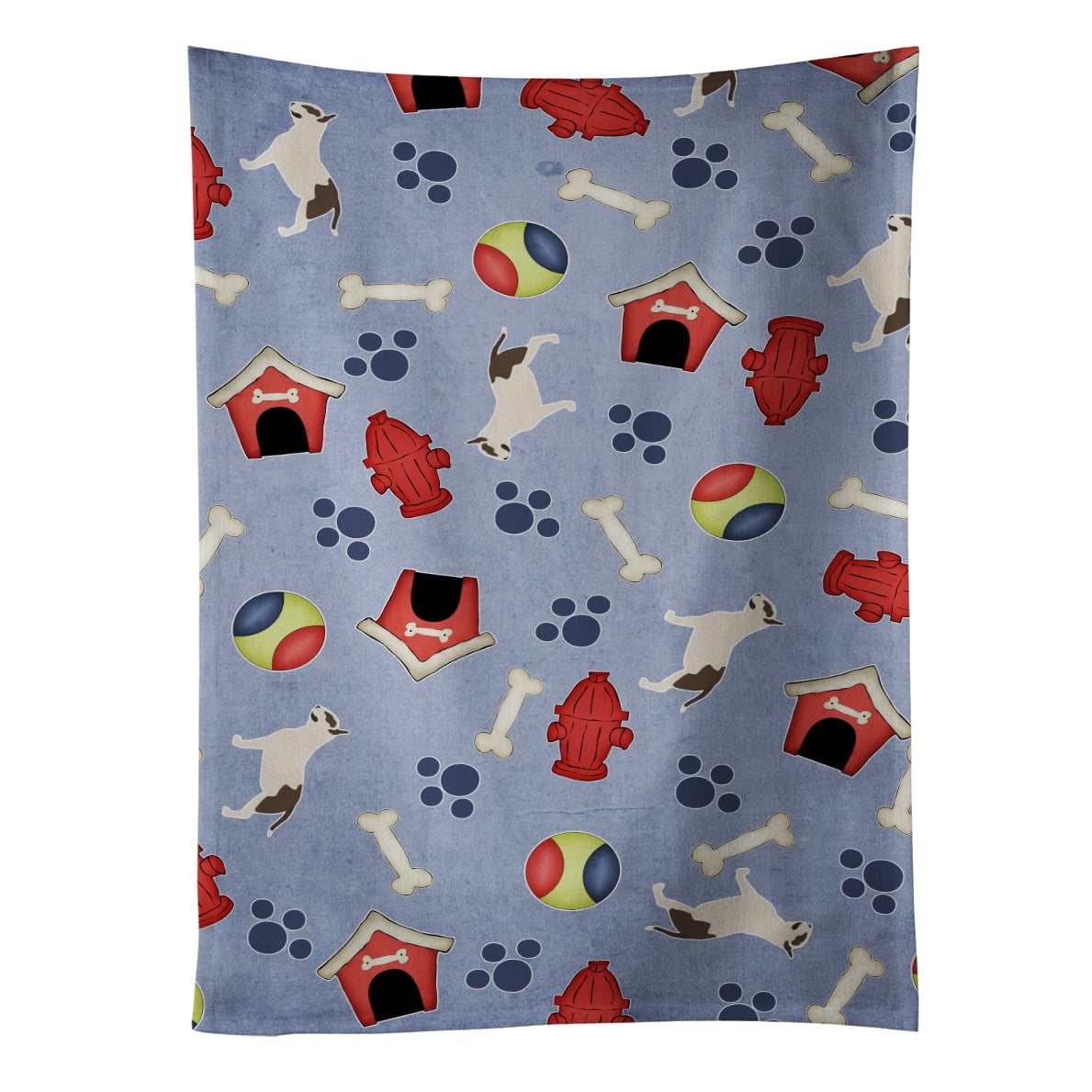 Bb3978ktwl Bull Terrier Dog House Collection Kitchen Towel
