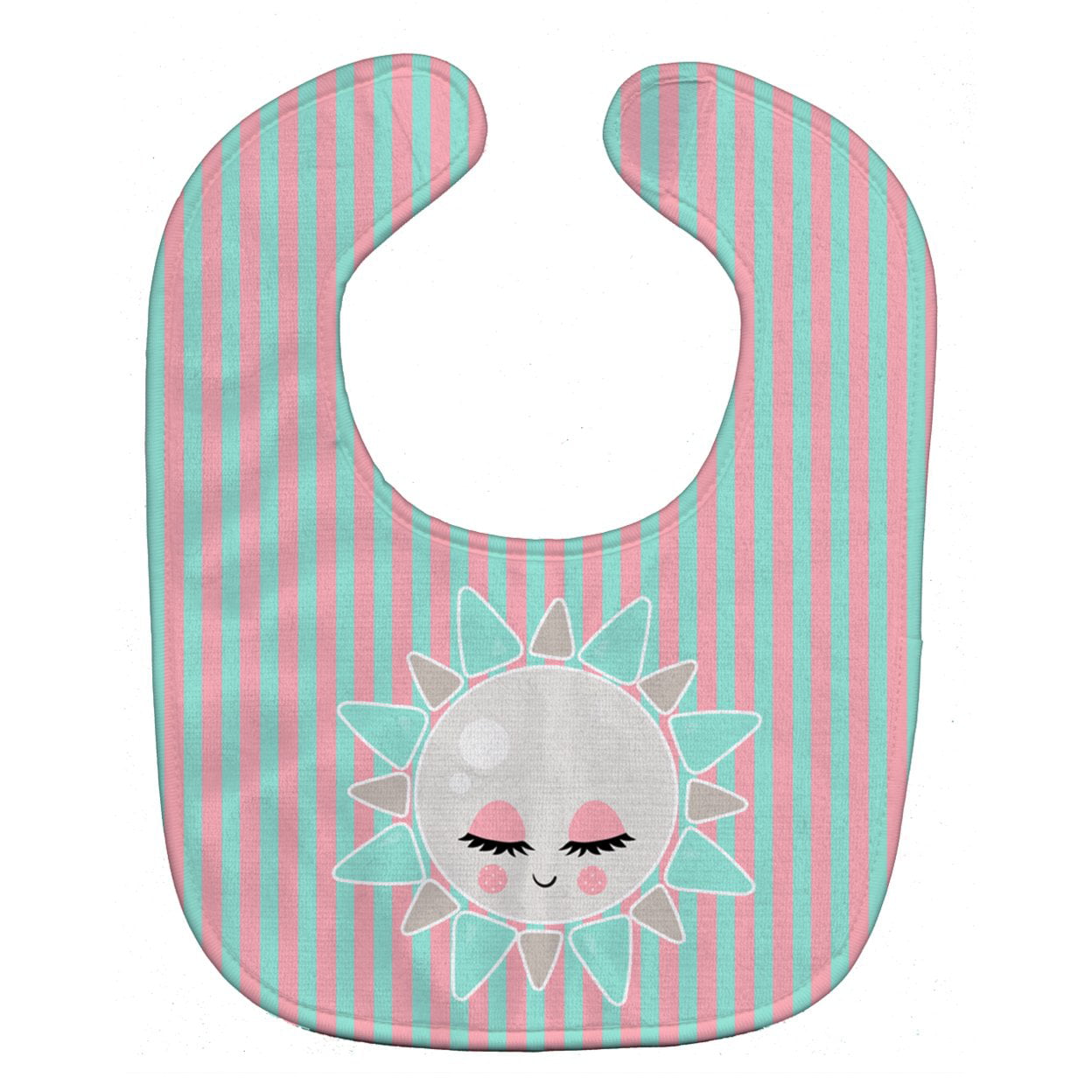 Sun Face Baby Bib