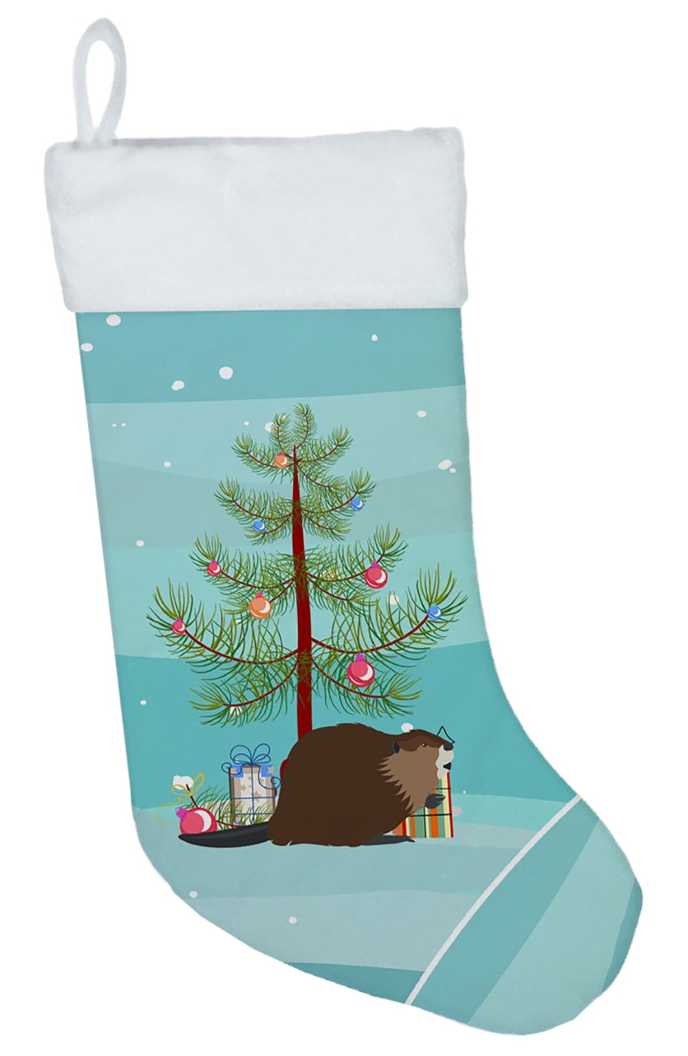 Bb9240cs Eurasian Beaver Christmas Christmas Stocking