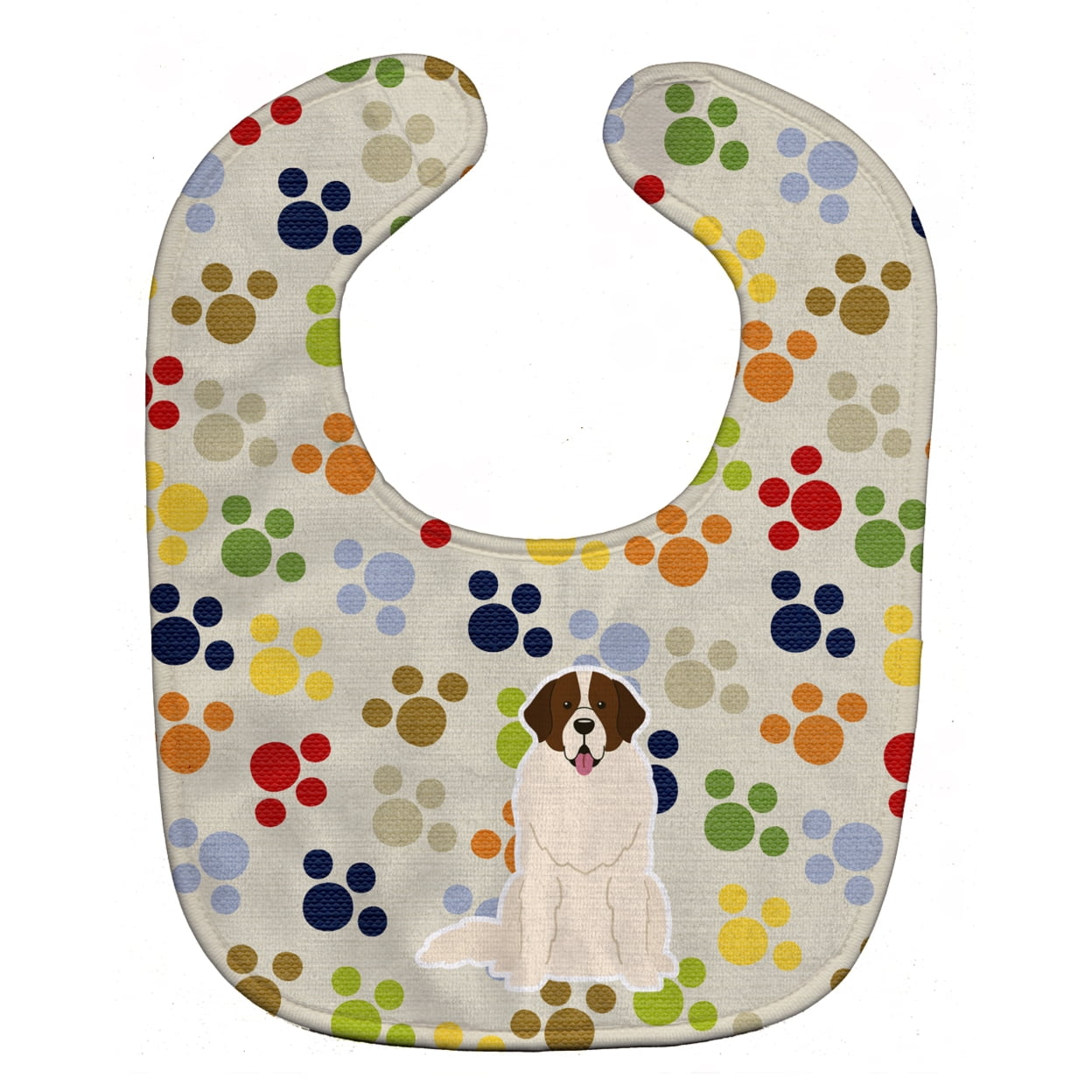 Bb5856bib Pawprints Moscow Watchdog Baby Bib