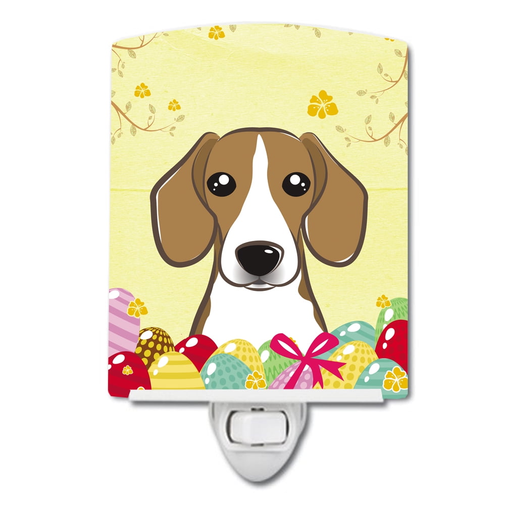 UPC 652259031528 product image for BB1921CNL Beagle Easter Egg Hunt Ceramic Night Light | upcitemdb.com