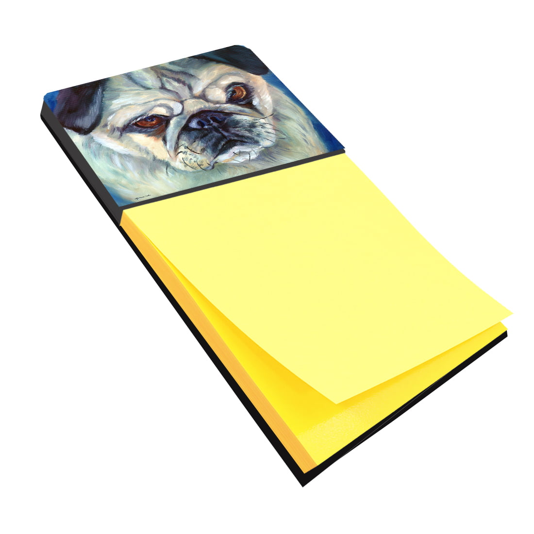 7422sn Pug In Thought Sticky Note Holder