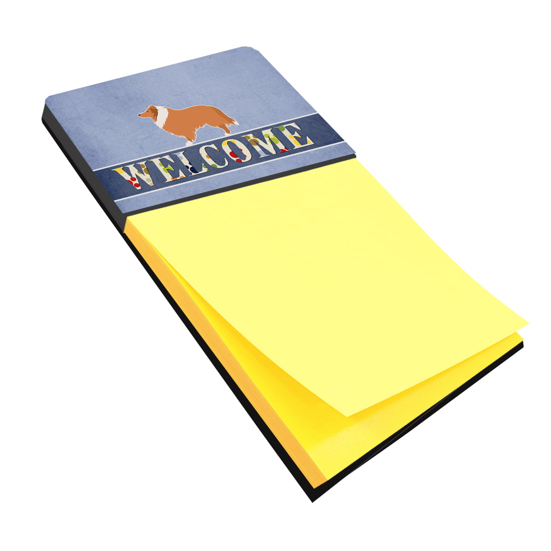 Bb5520sn Collie Welcome Sticky Note Holder