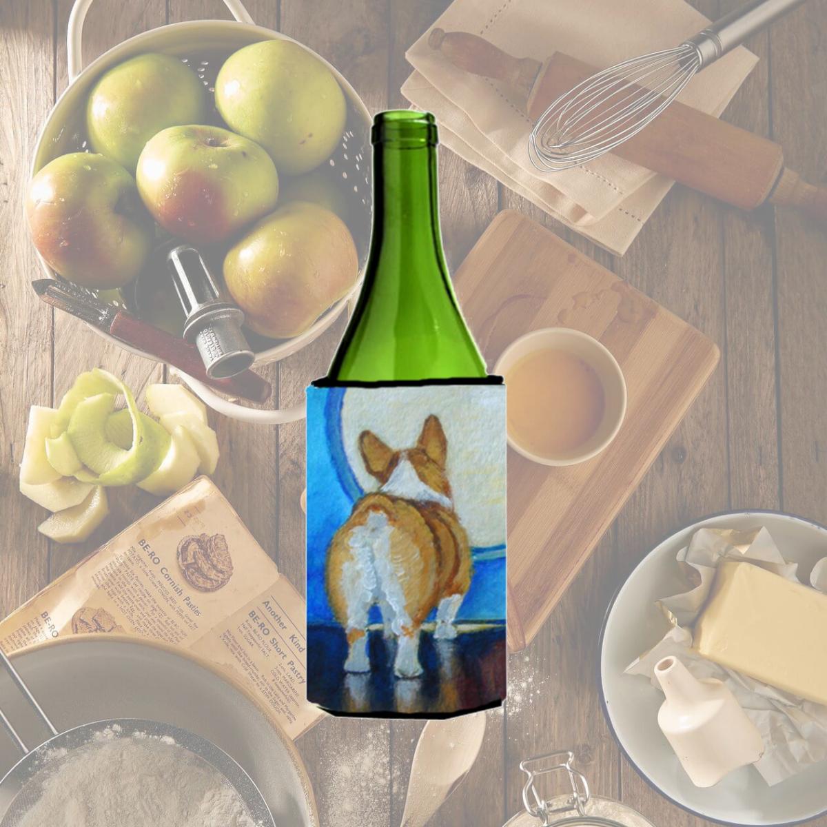 Picture of Carolines Treasures 7426LITERK Corgi Butt Wine Bottle Beverage Insulator Hugger