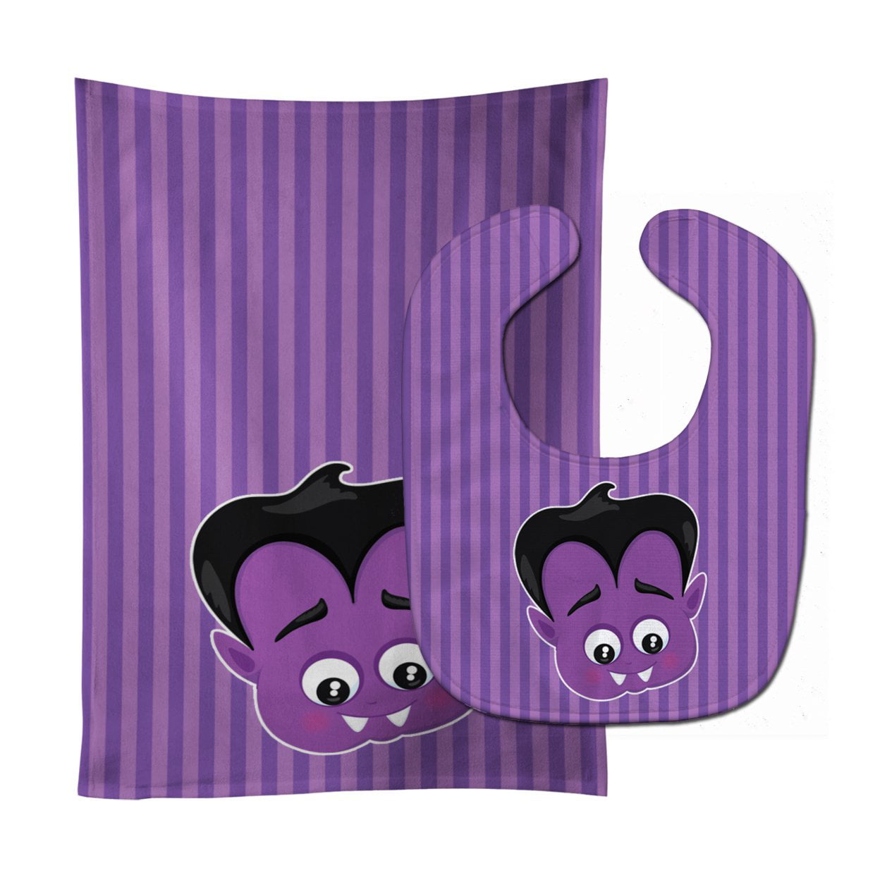 Halloween Dracula Baby Bib & Burp Cloth