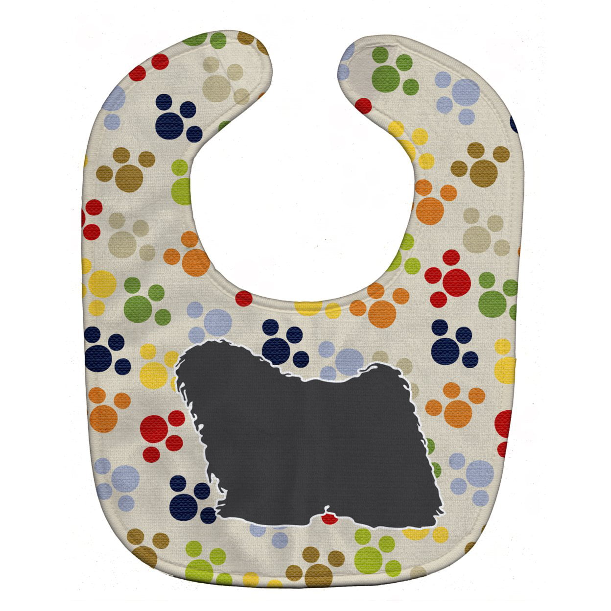 Bb6368bib Puli Pawprints Baby Bib