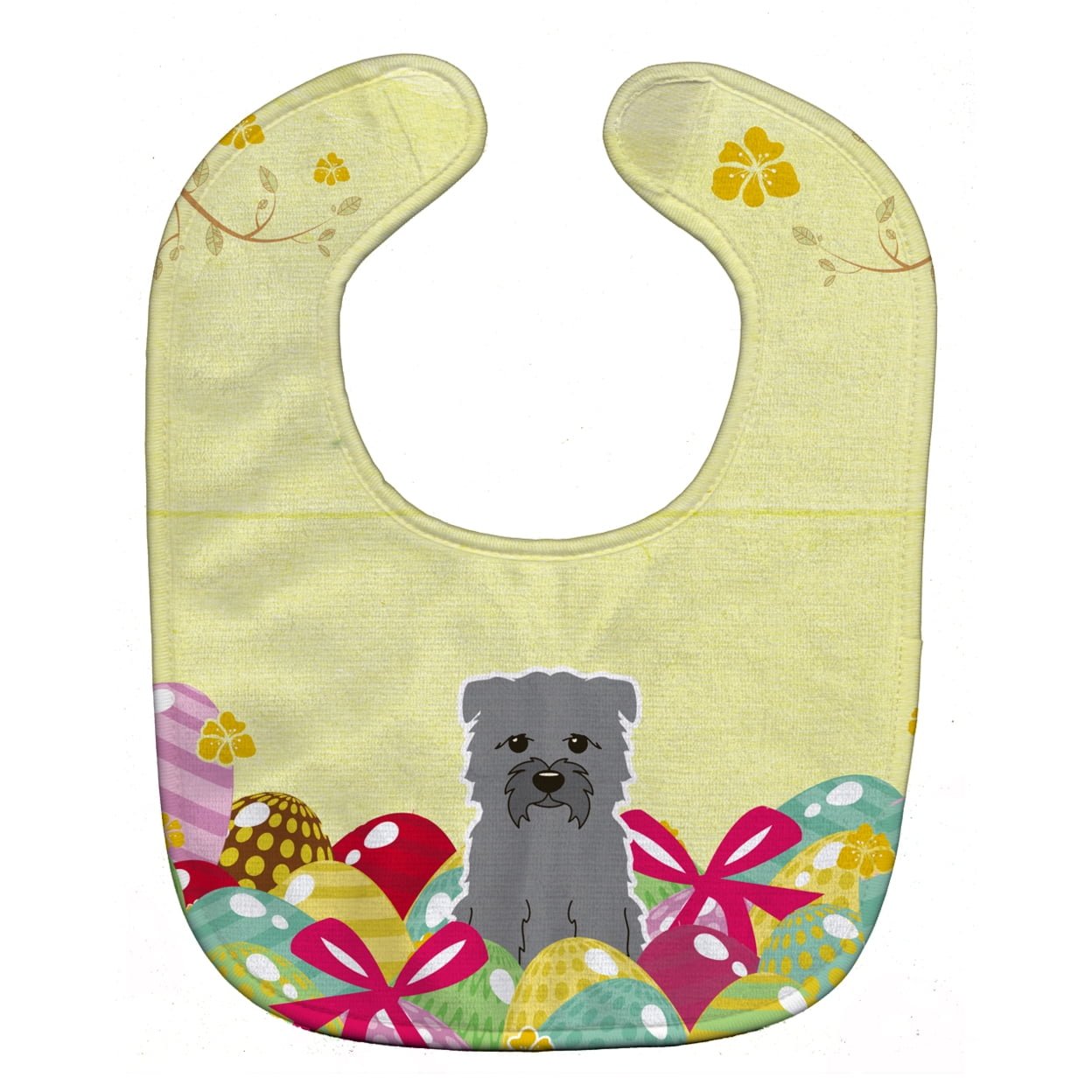 Bb6059bib Easter Eggs Glen Of Imal Grey Baby Bib