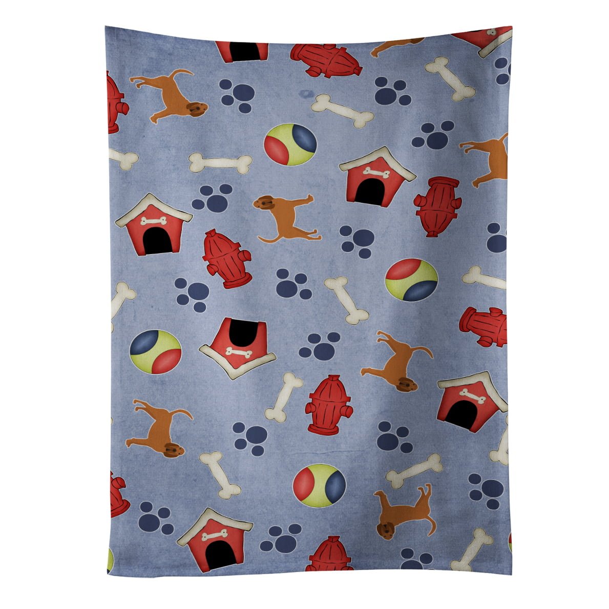 Bb4050ktwl Dog House Collection Bloodhound Kitchen Towel